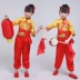 Ngày đầu năm mới Trang phục biểu diễn thiếu nhi Trang phục biểu diễn khai mạc lễ hội Trang phục dân tộc Yangko Quần áo múa Trung Quốc Mùa xuân và mùa thu - Trang phục Trang phục