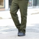 Армейский зеленый холст одиночные брюки