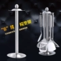 Kệ bếp inox giá dao kéo lưu trữ giá quay xẻng muỗng giá thìa nhà bếp bảy bộ - Phòng bếp kệ để dao thớt