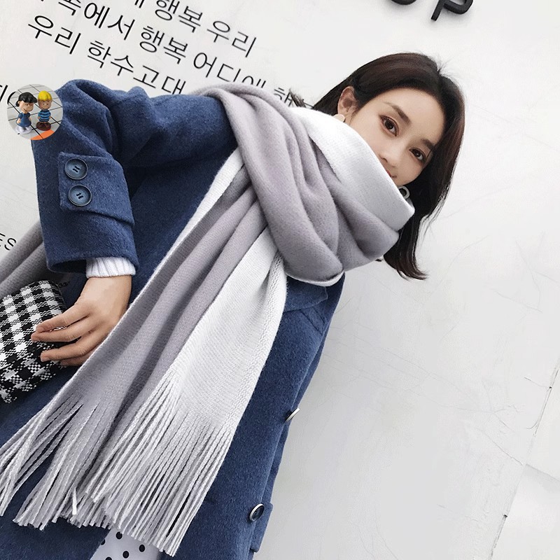Double-sided gray plus white