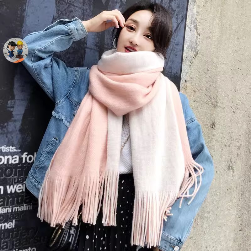 Double sided pink and white