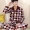 Mùa đông phiên bản Hàn Quốc của bộ đồ ngủ trẻ trung và trung niên flannel dành cho nam trung niên