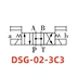 Van định hướng điện từ thủy lực DSG-02-2B23C2343C60-DL DC24 AC220 Cuộn dây Yuci Yuyan Van thủy lực
