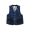 Retro nhuộm màu xanh gai dứa kendo dụng cụ vest denim nhiều túi khâu vest nam và nữ áo khoác - Dệt kim Vest