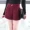 Người mẫu thu đông 2018 Hàn Quốc quần short len ​​cạp cao mặc váy rộng giản dị nóng bỏng quần ống rộng ống rộng