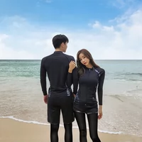 Áo tắm kỳ nghỉ bãi biển Cặp đôi nữ cảm giác spa chia ba mảnh nhỏ phù hợp với bãi biển tươi - Vài đồ bơi set đồ đôi đi biển