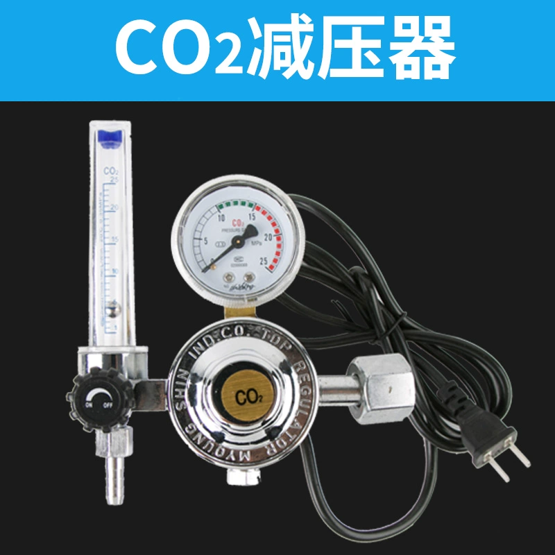 Máy đo argon/máy đo axetylen/máy đo propan/máy đo oxy/CO2 carbon dioxide giảm áp suất đồng hồ đo khí van giảm áp may han mig Phụ kiện máy hàn