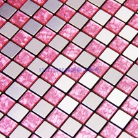 Гранулы 1,5 см серебра+розовый ослепительный лед