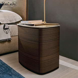 言乐居 丨 Итальянский минималистский Molteni & C современный простой деревянные кровати первый кабинет спальня кровать сервант стенды шкаф