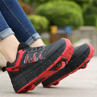 C918 Черные и красные колеса