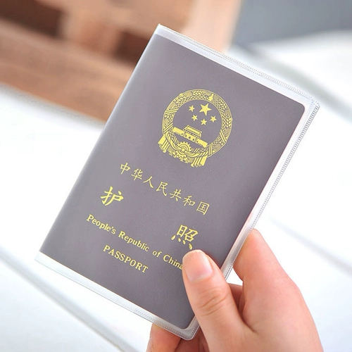 Водонепроницаемый чехол для паспорта из ПВХ, универсальная сумка для паспорта, защитный чехол, комплект, Южная Корея