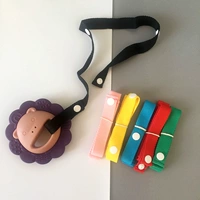 Детская игрушка, прорезыватель, детский ремень, коляска, защитная соска, шнурок-держатель, регулируемый ремешок, 6 шт