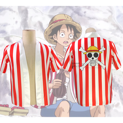 taobao agent One Piece Theatrical Edition One Piece Frenzy Action Luffy Regular Clothes Cosplay Clothing Cos Clothing