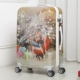 Vali hoạt hình nữ sinh vali kéo vali nam ins lưới nhỏ 20 inch màu đỏ mới hợp thời trang giá trị cao 24 inch