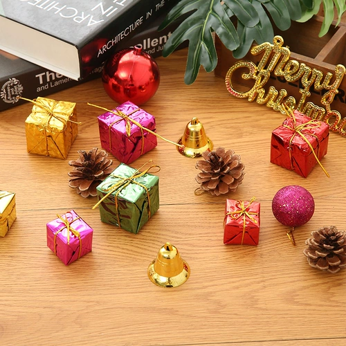 Рождественский декор, набор, колокольчик, подвеска