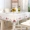 Nhà hàng châu Âu nhà hình chữ nhật vải vải bàn vải vuông bàn cà phê vải ghế ghế đệm bao gồm bộ