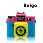 Holga Kỹ Thuật Số retro mini văn học fool máy ảnh kỹ thuật số LOMO phong cách Hồng Kông mới đích thực