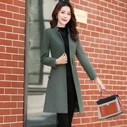 Quần áo mùa thu đông 2019 sản phẩm mới chỉ bán ra cửa hàng giảm giá thương hiệu của phụ nữ Jingdong Mall áo len dài - Áo khoác dài