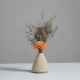 Jingdezhen gốm sứ retro thủ công hoa đá trang trí nhà thủ công trang trí hoa nhỏ bình hoa - Trang trí nội thất