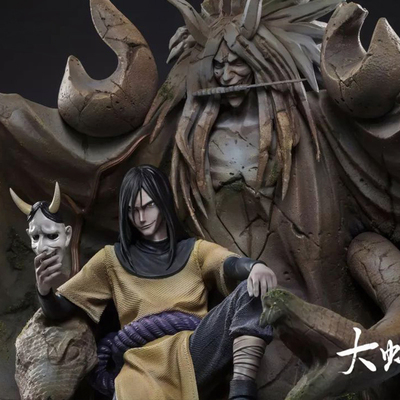 taobao agent Naruto Big GK Snake Throne San Ninja Resonance IZ Big Snake Pills Large Super Hand -Man Model Display Statue