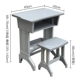 Стол начальной школы+стул начальной школы (примечание цвета)