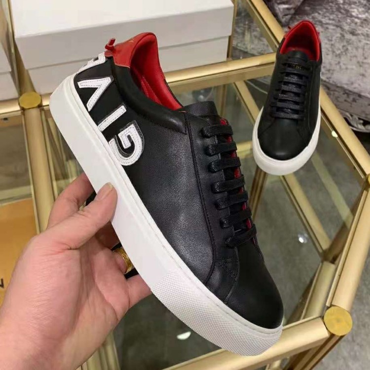 Leather Letter Red Black Back BagEuropean station Fashion shoes male new pattern Four seasons Little white shoes male Korean version Versatile skate shoes male British leisure leather shoes White shoes male