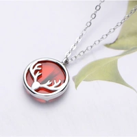 925 стерлингового серебра, один олень заставляет вас падать b