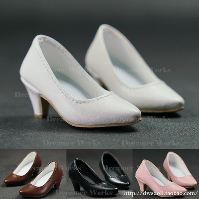 taobao agent Doll, footwear pointy toe high heels, scale 1:4