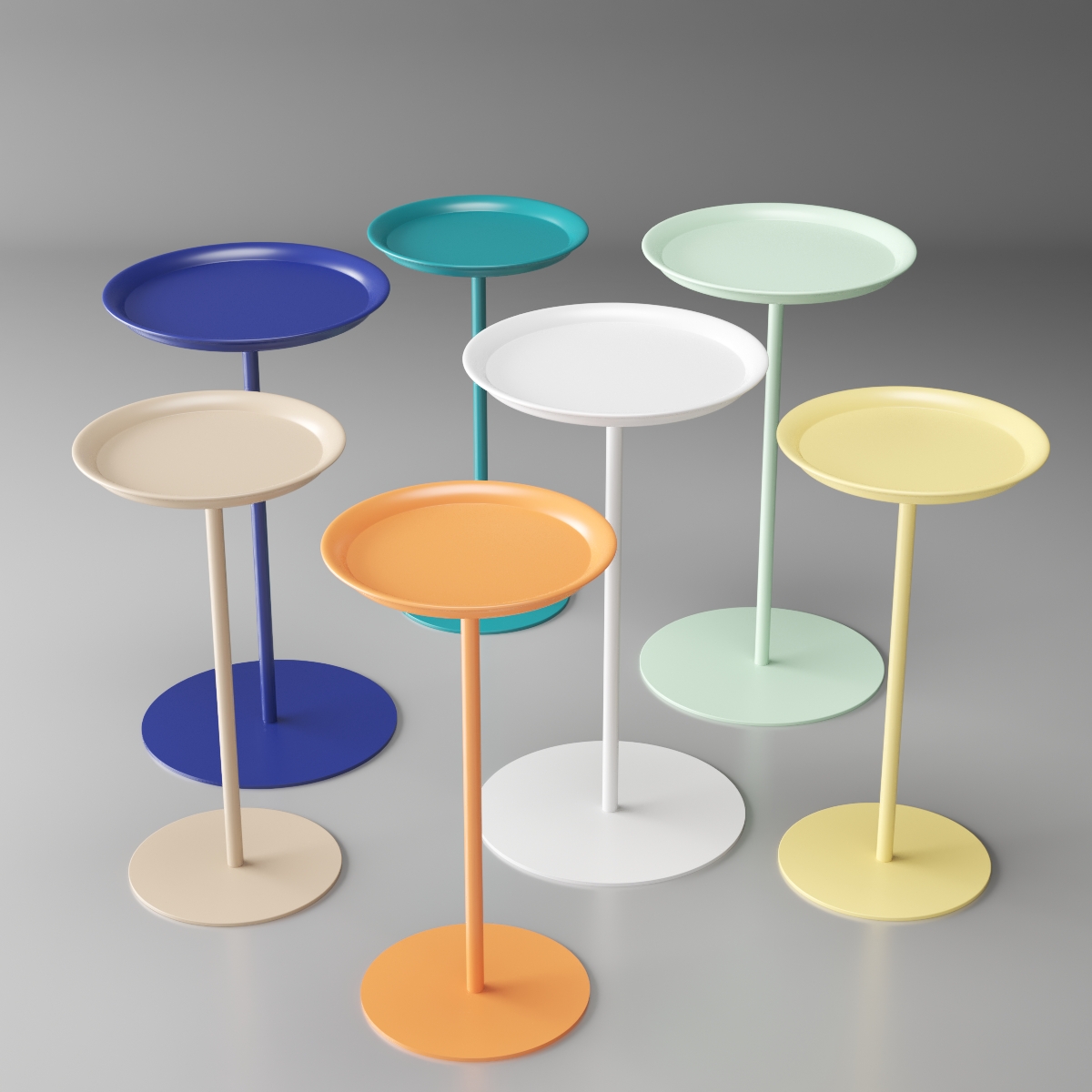 Nhà thiết kế Đan Mạch bên một vài ins bàn tròn nhỏ bàn cà phê căn hộ nhỏ sofa bàn phụ lưới nhỏ bàn cà phê màu đỏ bàn góc bàn trà gỗ óc chó bàn ghế trà sữa