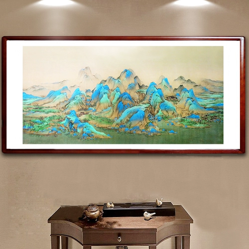 Su xiu Diy Kit Junior Исследования Qianli Rivers Mountain Pigure 45*88 Фавориты оценили пожилые пожилые подарки