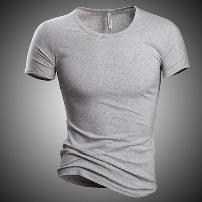 Mùa hè siêu mỏng nam ngắn tay T-Shirt băng lụa phương thức slim chặt V-Cổ mùa hè nửa tay t-shirt quần áo Áo phông ngắn