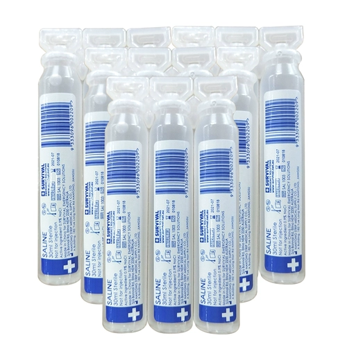 Безопасный физиологичный гигиенический хлорид натрия, 10 шт, 30 мл