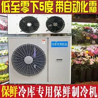 Холодный хранение охлаждение Полное набор оборудования 3P4P5P Небольшой холодный хранение охлаждаемая холодильная машина охлажденные цветы, овощи и фрукты сохранения