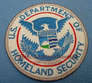 米国土安全保障省/DHS 腕章/刺繍バッジ記念メダル