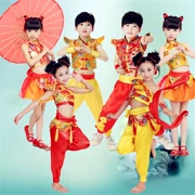 Ngày thiếu nhi Ngày lễ thiếu nhi Trung Quốc Bài hát đỏ Trung Quốc Trang phục biểu diễn Võ thuật Trang phục biểu diễn Trống Trống Mở trang phục múa đỏ - Trang phục