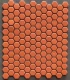 Оранжевый, шестиугольный