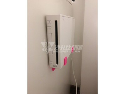 Nintendo Wii Hose Sensor Hanging Wanging рама стены рамы настенная рама вертикальная 3D -печать ▲ Племя сабби