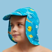 Mũ bơi trẻ em Owind áo tắm cho bé trai và bé gái chống nắng cổ bảo vệ tai chống nắng mũ che nắng kỳ nghỉ xuân - Mũ bơi
