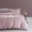 Cotton satin dài chủ yếu là bộ bốn mảnh 60 tấm ngủ màu nude châu Âu chăn bông bao gồm chăn bông - Bộ đồ giường bốn mảnh