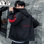 Playboy VIP 2019 Áo khoác nam nam Hàn Quốc Áo khoác trẻ trung 2 mảnh cho nam - Áo khoác áo khoác kaki nam