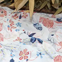 Thời trang mới mùa hè quần áo voan đồng bằng lưới nhỏ jacquard rỗng thời trang vải phụ nữ váy vải - Vải vải tự làm chất vải cotton lạnh