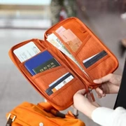 Túi lưu trữ thẻ sinh viên nhỏ cầm tay Nam giới lên máy bay hộ chiếu hộ chiếu gói hóa đơn tiện ích - Túi thông tin xác thực