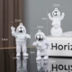 Флуоресцентный зеленый Mini Aerospace 3 Silver