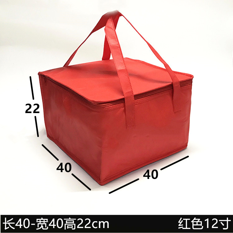 Goldengoods in stock Hot Pot Fast Food take-out food Thermal insulation bag Custom made Cake seafood HEYTEA tea with milk Frozen meat Ice pack Cold bag customized