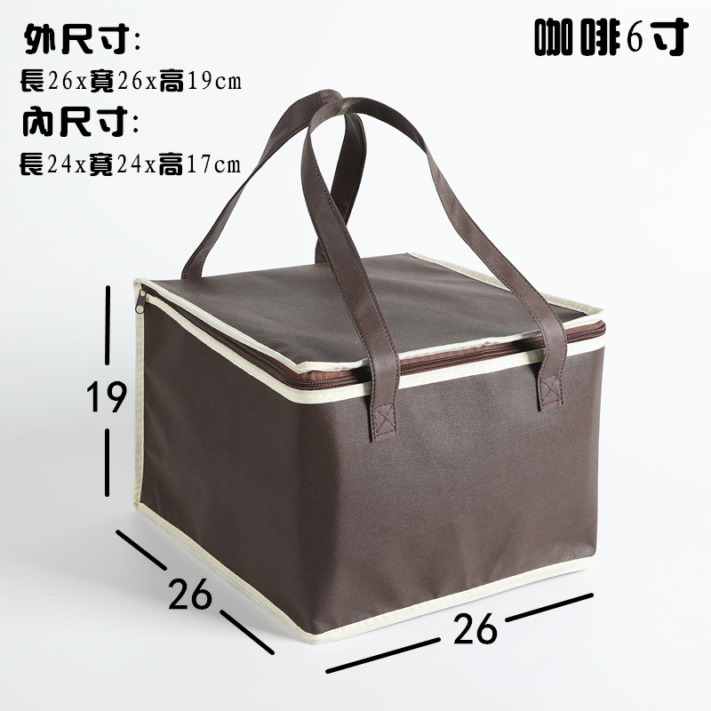 Fluorescent Greengoods in stock Hot Pot Fast Food take-out food Thermal insulation bag Custom made Cake seafood HEYTEA tea with milk Frozen meat Ice pack Cold bag customized