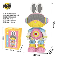 Pinzi Original Explosion Momo Rabbit Series Momo Star Woman M8012-Y Series Декомпрессирующая сложность родителей-ребенка