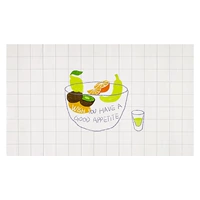 Линейный фруктовый модель рисового цвета