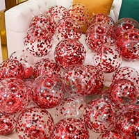 20 красных блесток