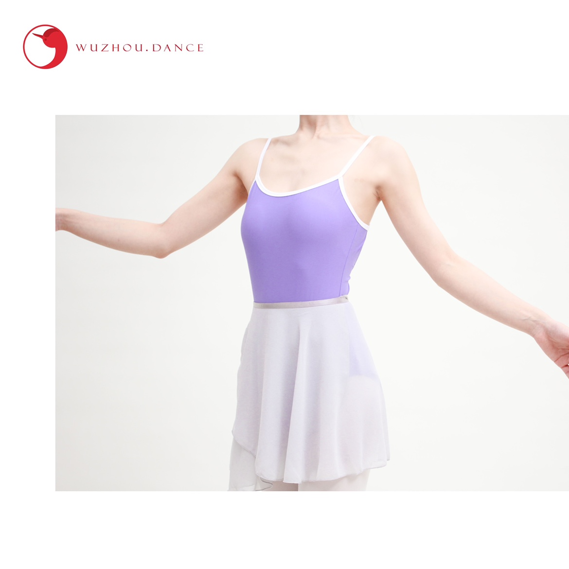 路易十四G系列 芭蕾舞蹈练功连体服可插胸垫 高领拉链短袖体服
