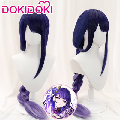 taobao agent DOKIDOKI Pre -sale of the original god cos Thor Thunder Dyeing COSPLAY wig twisting hair tie hair